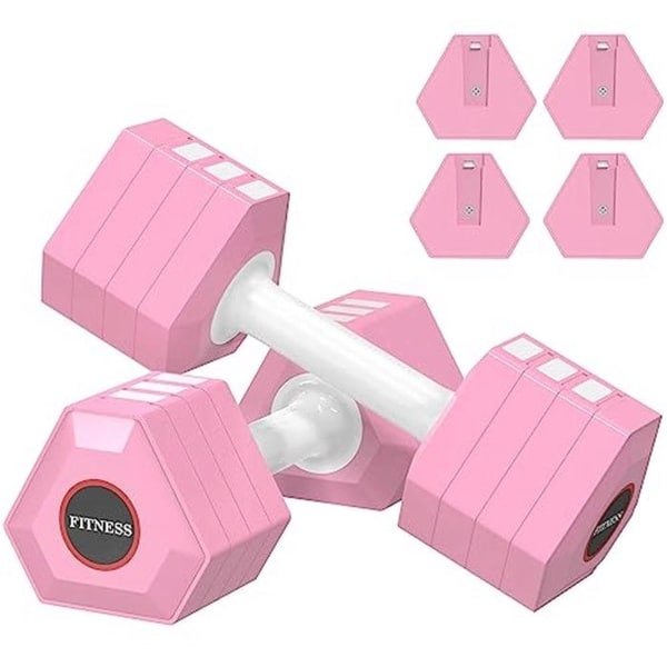 Verstelbare Halterset met 5 Gewichten - Thuis Gym Fitness en Krachttraining