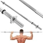 Verstelbare Halterstang 150 cm - Krachttraining en Fitness Gewichtheffen - Ø 30 mm