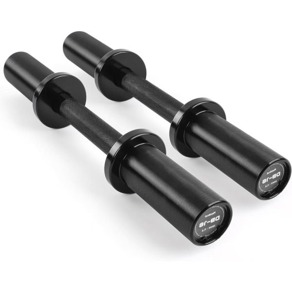 Verstelbare Halterstangen - Haltergrepen Krachttraining - Spieropbouw - E-coating Roestbestendig - 425 cm - Zwart