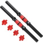 Verstelbare Halterstangen Set 40cm voor Krachttraining in Huis of Gym