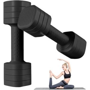Verstelbare Handgewichten - Fitness Halters - Thuis Krachttraining - 4-in-1 Gewicht Systeem - Tot 23 kg - Zwart