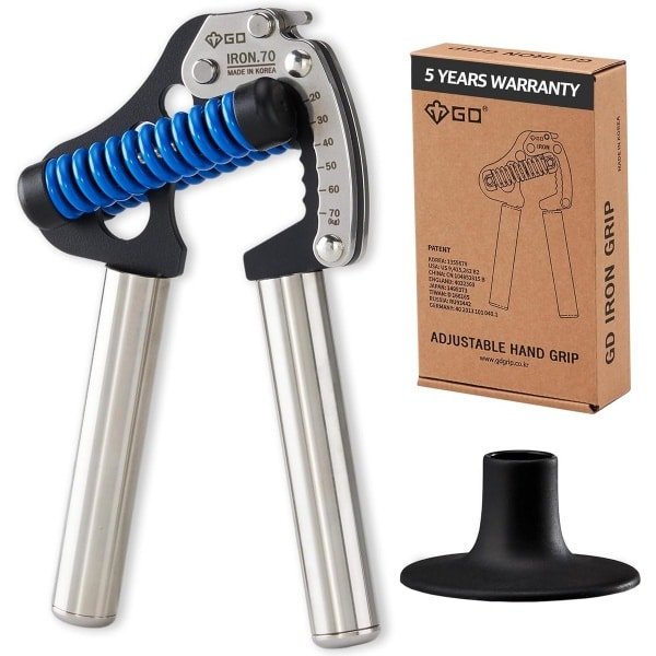 Verstelbare Handgrip Krachttrainer voor Sterkere Onderarmen en Polsen