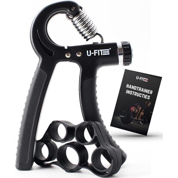 Verstelbare Handknijper Krachttrainer voor Handen en Onderarmen (10-60 kg)