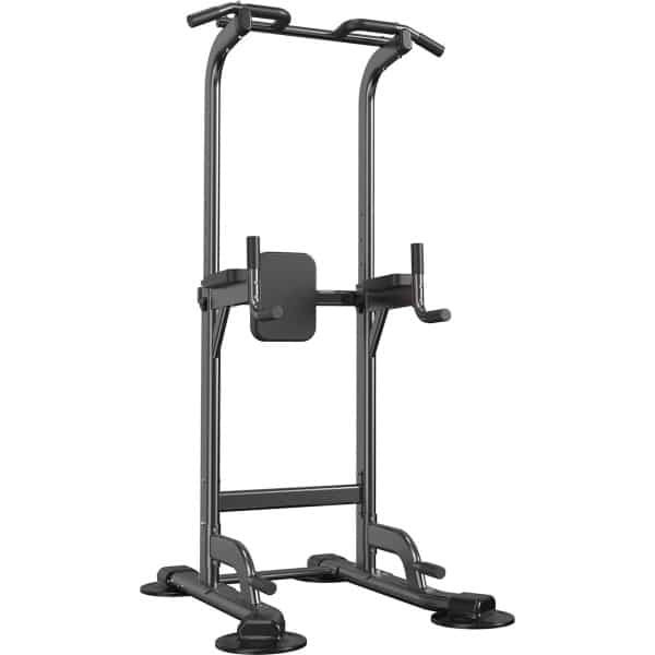 Verstelbare Hoogte Pull Up & Dip Station voor Thuis Gym - Multifunctioneel Krachttraining