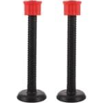 Verstelbare Kettlebell Handvatten - Halterstang Connector - Thuis Krachttraining - Universele Gewichtsschijf Adapter - 25.5 cm Lengte - Zwart