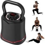 Verstelbare Kettlebell Set 6-in-1 (tot 18 kg) voor Krachttraining | Ruimtebesparend Fitness Gewicht
