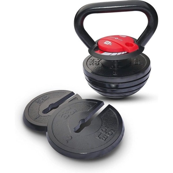 Verstelbare Kettlebell voor Thuistraining - 7-in-1 Gewichten voor Bodybuilding, Krachttraining en Fitness
