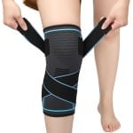Verstelbare Kniebrace voor Sport en Pijnverlichting - Comfortabele Kniesteun voor Hardlopen, Krachttraining en Meer