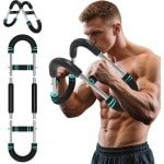 Verstelbare Krachttrainer Arm & Borst - Draagbaar Fitnessapparaat voor Thuistraining (30-50 kg)