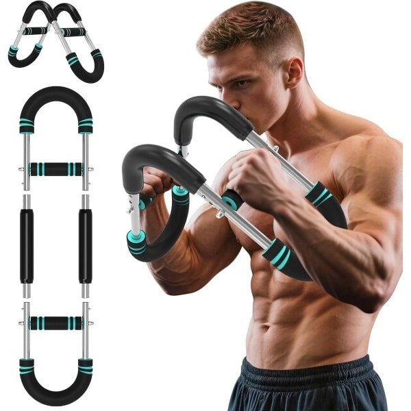 Verstelbare Krachttrainer Arm & Borst - Draagbaar Fitnessapparaat voor Thuistraining (30-50 kg)