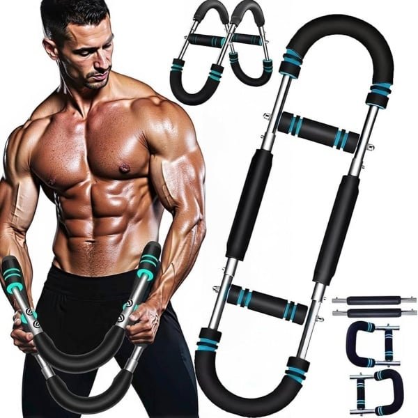 Verstelbare Krachttrainer voor Bovenlichaam en Armen - Borst, Schouders, Biceps & Triceps