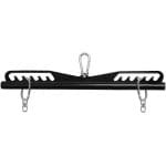 Verstelbare LAT Pull Down Bar Accessoire met 2 Karabijnhaken - Ideaal voor Kabelmachine en Krachttraining