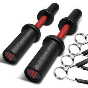 Verstelbare Olympische Halterstang Handvat voor Krachttraining - 40,6 cm