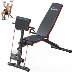 Verstelbare Opvouwbare Fitness Bank voor Krachttraining en Workout