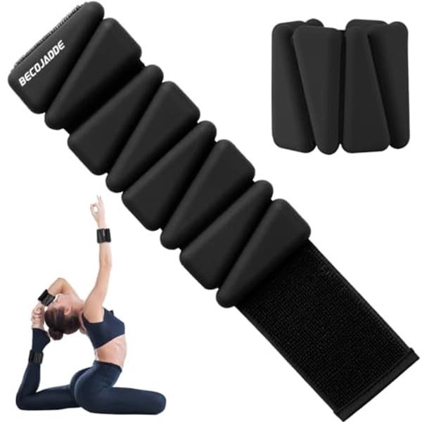 Verstelbare Pols- en Enkelgewichten voor Krachttraining, Yoga en Wandelen - Set van 2 (0,5 kg)