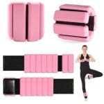 Verstelbare Pols- en Enkelgewichten voor Training - 2 Pond - Silicone Armbanden voor Yoga, Fitness en Krachttraining