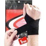 Verstelbare Polsbandages Zwart - Lichtgewicht & Ademend voor Krachttraining & Fitness