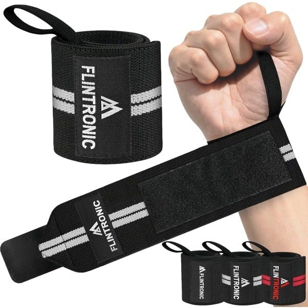 Verstelbare Polsbandages voor Krachttraining en Fitness met Duimring