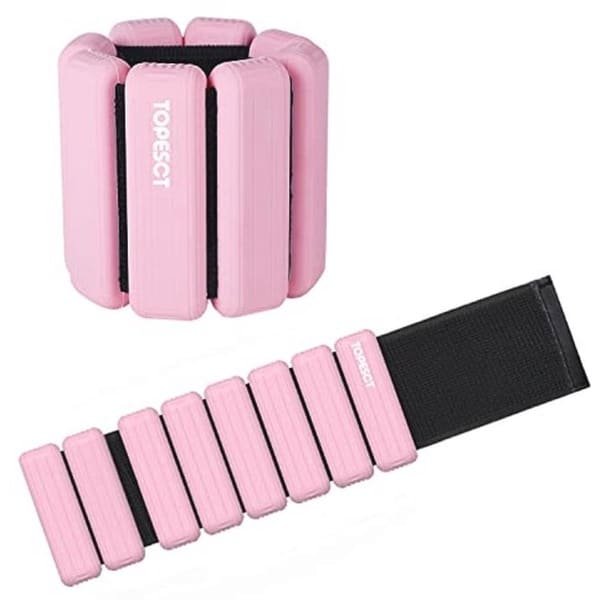 Verstelbare Polsgewichten Set van 2 - 0,5 kg - Ideaal voor Yoga, Dans, Pilates, en Cardio