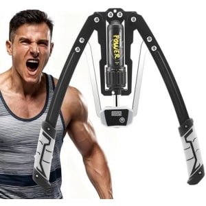 Verstelbare Power Twister met Telfunctie voor Krachttraining - 10 tot 200 kg