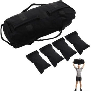 Verstelbare Power Zandzak voor Krachttraining en Fitness - Heavy Duty Workout Bag