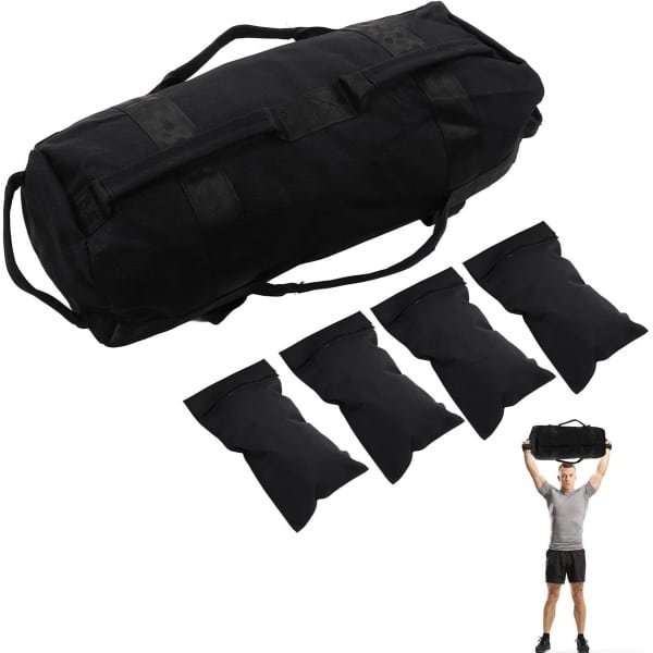 Verstelbare Power Zandzak voor Krachttraining en Fitness - Heavy Duty Workout Bag