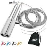 Verstelbare Speed Skipping Rope voor Fitness en Crossfit - Lichtgewicht Aluminium Touw met Extra Kabels - Ideaal voor Dubbele Sprongen