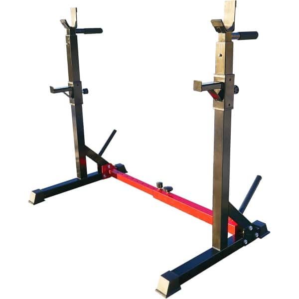 Verstelbare Squat Stand en Dip Station voor Thuis Fitness - Krachttraining en Gewichtheffen