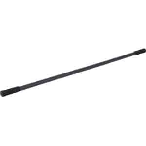 Verstelbare Stalen Yoga Stick van 58 Inch, Multifunctioneel Fitnessaccessoire voor Flexibiliteit, Mobiliteit en Krachttraining