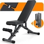 Verstelbare Trainingsbank voor Krachttraining Thuis - Stevige Opklapbare Fitness Bank