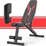 Verstelbare Trainingsbank voor Krachttraining en Fitness - Opvouwbaar Thuissportschool Apparaat voor Full Body Workout