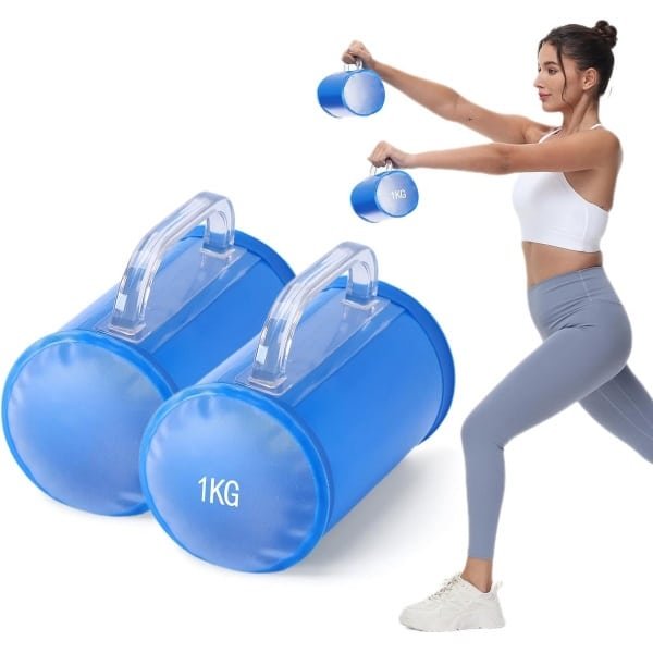 Verstelbare Watergewichten Halterset - Dynamische Krachttraining Fitness tot 14 KG