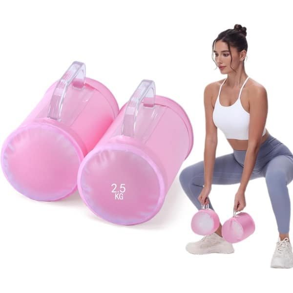 Verstelbare Watergewichten voor Krachttraining Fitness Halterset tot 14 KG