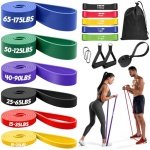 Verstelbare Weerstandsbanden Set - 6 Niveaus voor Krachttraining, Thuis Fitness en Spieropbouw