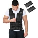 Verstelbare gewichtsvest voor spieropbouw en krachttraining - 10 kg / 20 kg / 30 kg - Hardlopen en fitness voor mannen en vrouwen