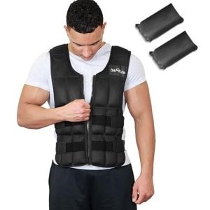 Verstelbare gewichtsvest voor spieropbouw en krachttraining - 10 kg / 20 kg / 30 kg - Hardlopen en fitness voor mannen en vrouwen