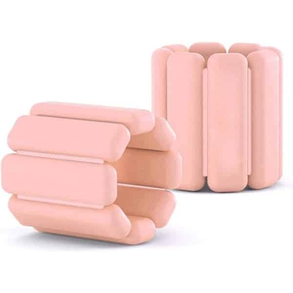 Verstelbare pols- en enkelgewichten set 0,9 kg/1,8 kg voor fitness, yoga en krachttraining