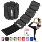 Verstelbare pols- en enkelgewichten set van 2 voor dames - perfect voor yoga, pilates en cardio