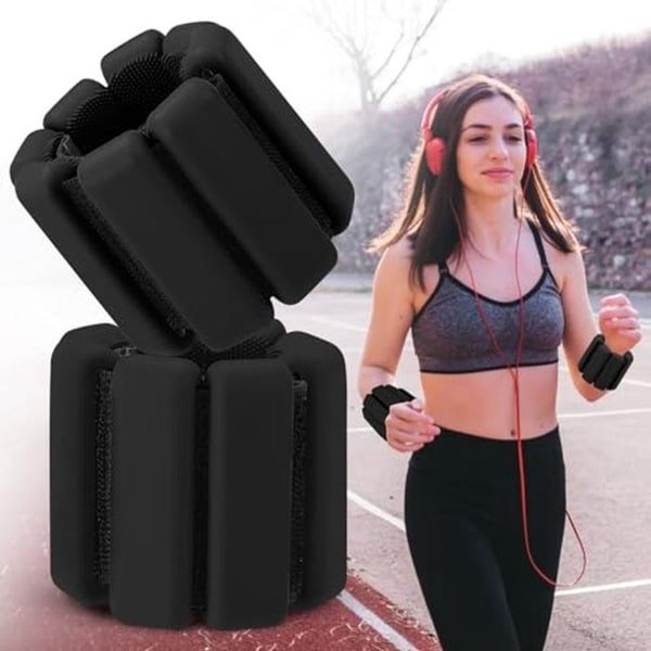 Verstelbare pols- en enkelgewichten voor krachttraining en fitness - 0,9 kg