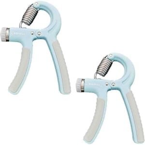 Versterking Hand Grip 2 Pack - Krachttrainer voor Onderarm en Pols, Verstelbaar van 5-60kg