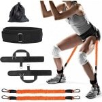 Verticale Jump Trainer voor Beensterkte en Krachttraining - Weerstandsbanden Set voor Fitness, Basketball en Volleybal