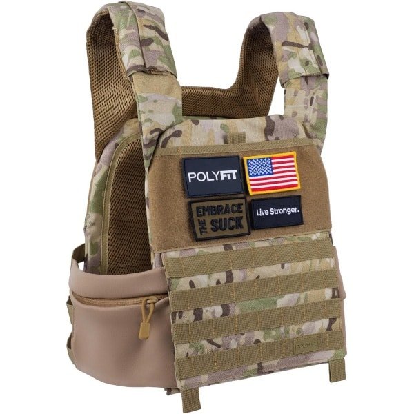 Verzwaard Fitness Vest voor Kracht- en Duurtraining, Hardlopen en Crossfit