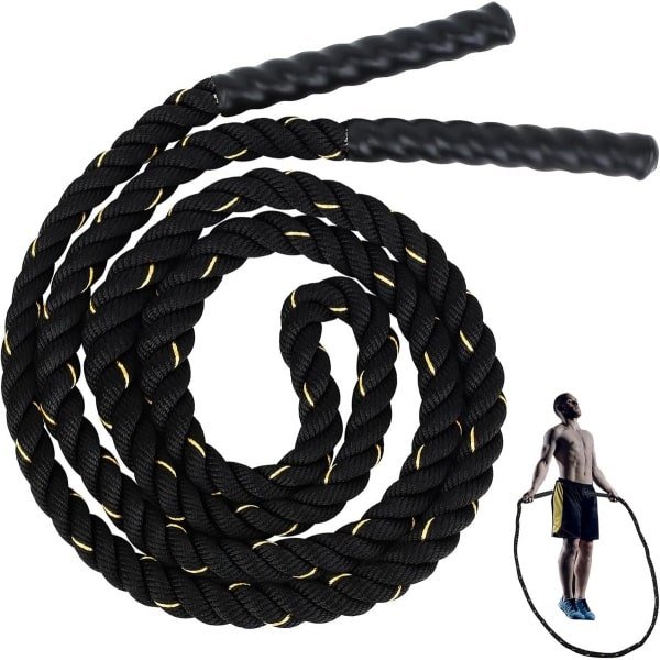 Verzwaard Springtouw 3 Meter voor Krachttraining en Fitness Training