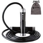 Verzwaard Springtouw 3m - Verstelbaar voor Volwassenen, Perfect voor Fitness, Boksen en Cardio Training