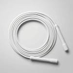 Verzwaard Springtouw - Fitness Touw - Cardio Training - Hybride Kabel - 304 cm Verstelbaar - Titan White