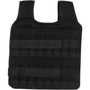 Verzwaard Vest - Trainingsvest Gewicht - Krachttraining Cardio - Ademend Netstof - 52.5X42X4CM - Zwart