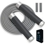 Verzwaarde Springtouw voor Cardio en Kickboksen - Tangle-Free en Hoogwaardige Handvatten