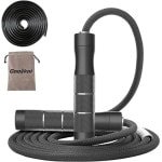 Verzwaarde Springtouw voor Fitness - Verstelbare Lengte, Aluminium Handgrepen, Ideaal voor HIIT en Crossfit