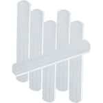 Verzwaarde Stalen Platen - Gewichtsplaten Fitness - Krachttraining Thuis - Set van 6 Stuks - 15x2.5x0.6CM - Zilver