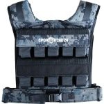 Verzwaarde Trainingsvest met Verwijderbare Gewichten voor Fitness en Krachttraining